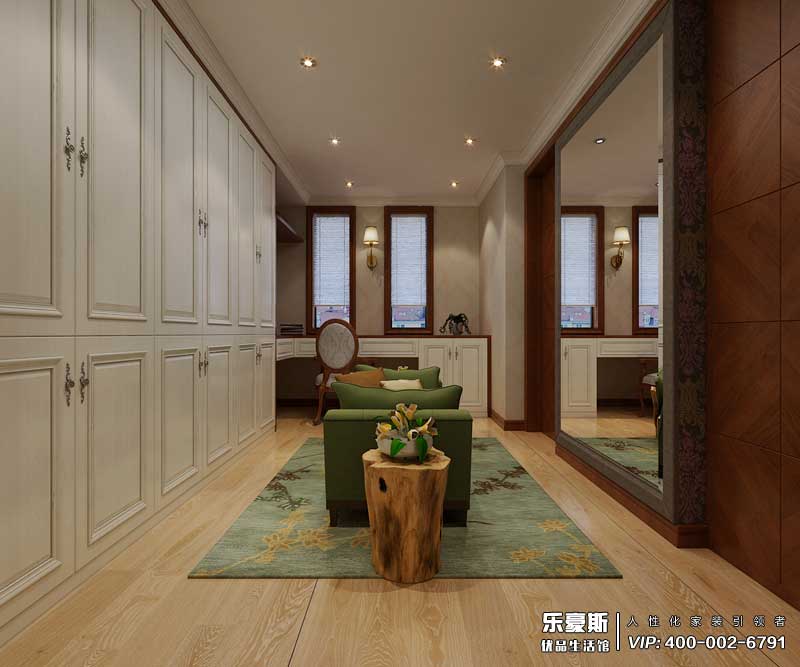 中儲(chǔ)七星公館美式風(fēng)格裝修效果圖