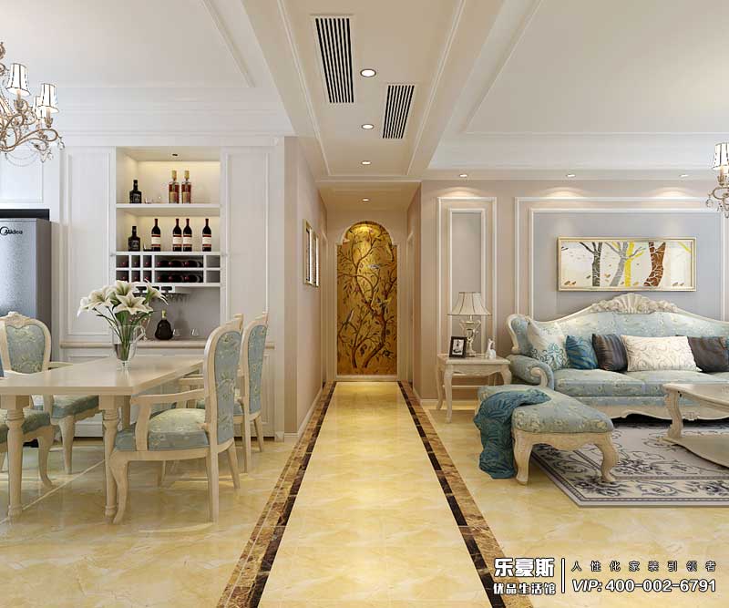 東勝紫御公園廣場(chǎng)美式風(fēng)格裝修