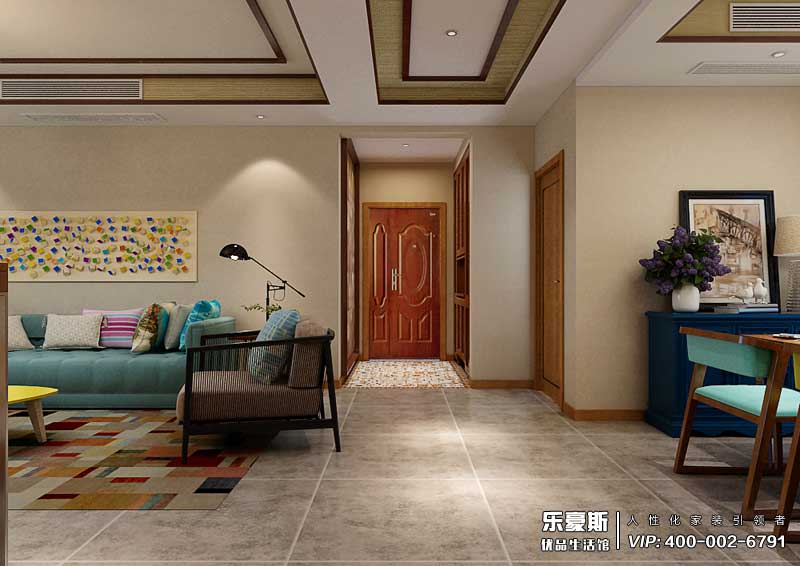 國仕山新中式風(fēng)格裝修效果圖