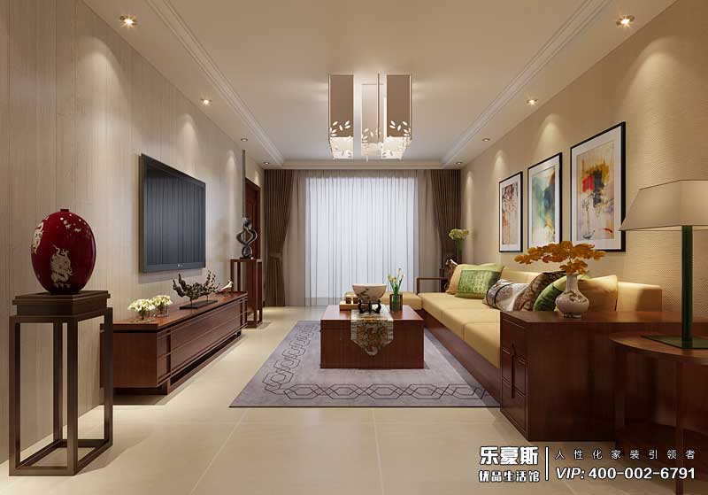 林蔭大院新中式風格裝修