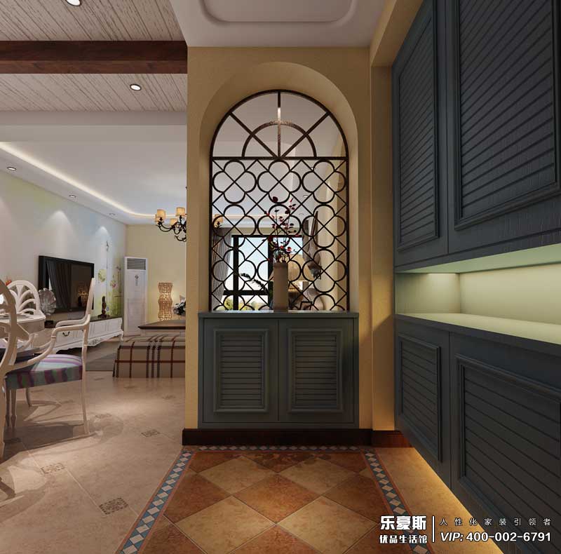 世紀公館地中海風格裝修設計