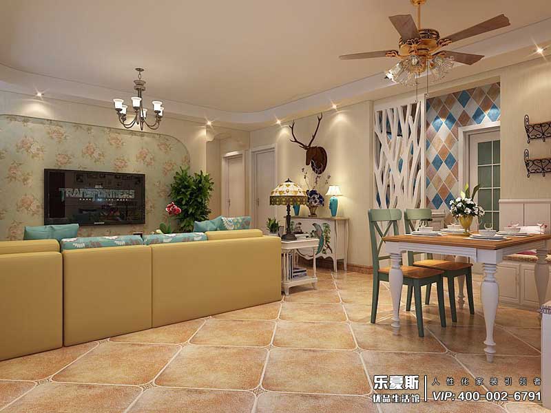 河北國際商會廣場美式風(fēng)格裝修