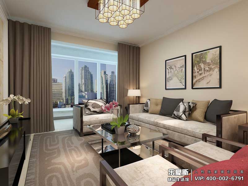 同祥城現(xiàn)代混搭風格裝修