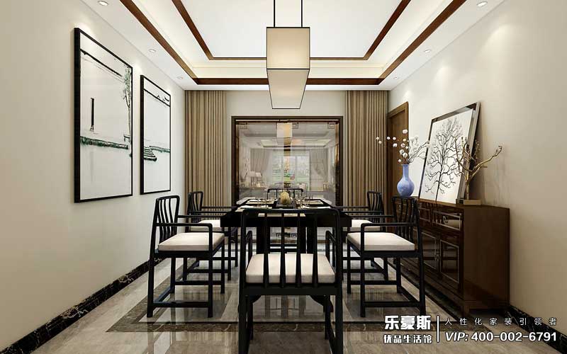 鑫界王府新中式風(fēng)格裝修