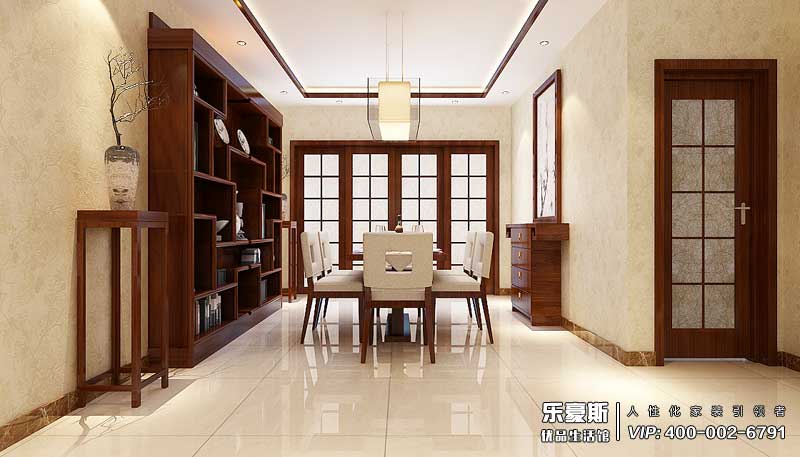 盛景八方中式風格裝修效果圖