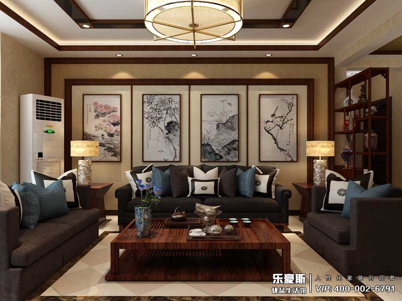 林蔭大院中式風(fēng)格裝修設(shè)計(jì)