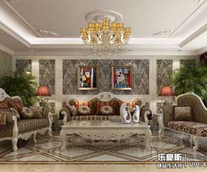 恒大華府320平米新古典風(fēng)格裝修效果圖