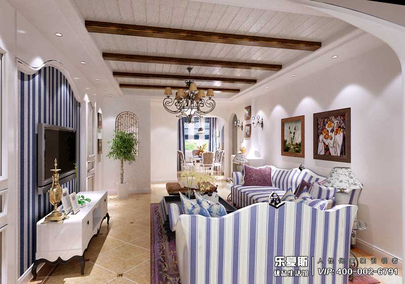 天山壹方中心地中海風格裝修效果圖