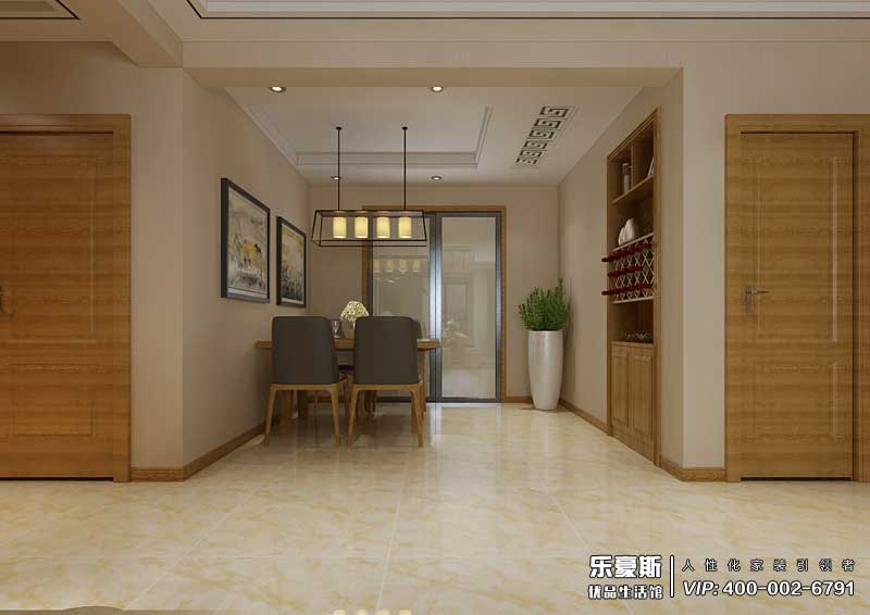 玫瑰灣新中式風格裝修效果圖