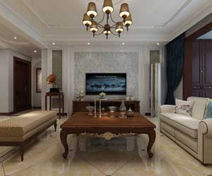 恒潤時(shí)代廣場美式風(fēng)格裝修效果圖