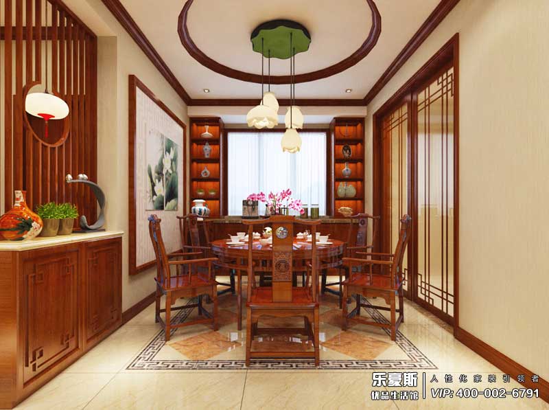 阿爾卡地亞榮盛城簡(jiǎn)中風(fēng)格裝修效果圖