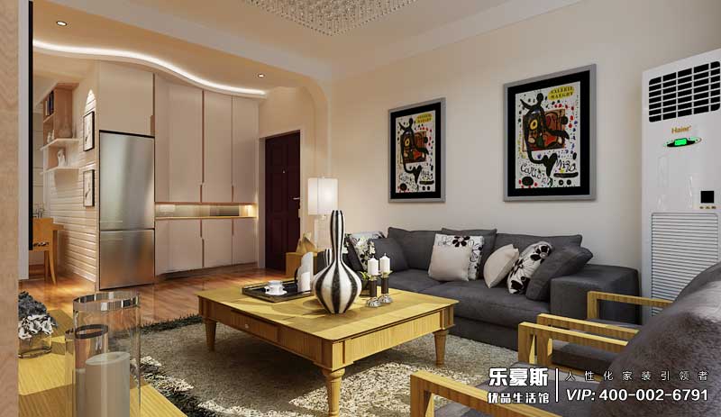 紫金藍(lán)灣現(xiàn)代簡約風(fēng)格裝修效果圖