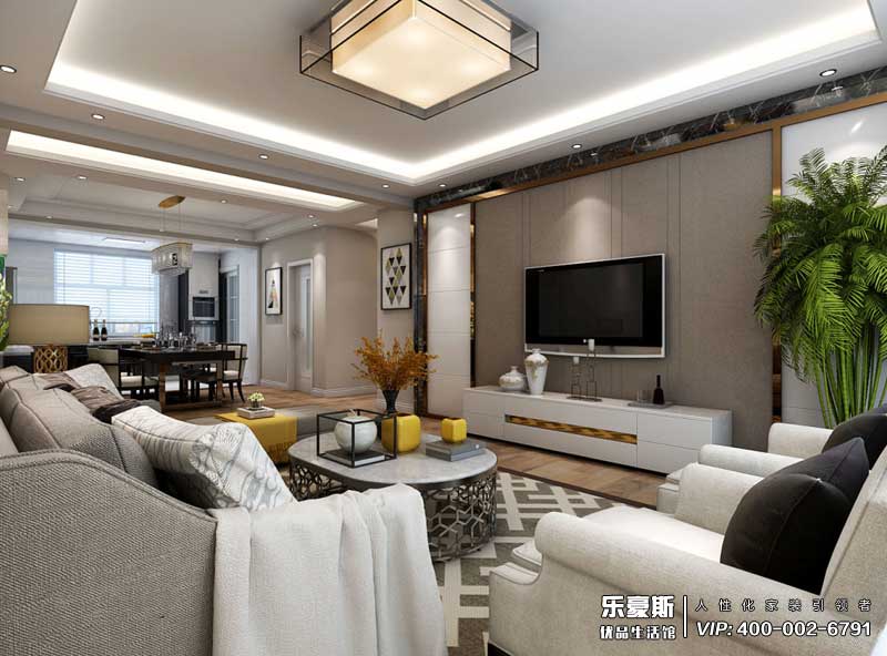 天山熙湖現(xiàn)代簡約風(fēng)格裝修效果圖