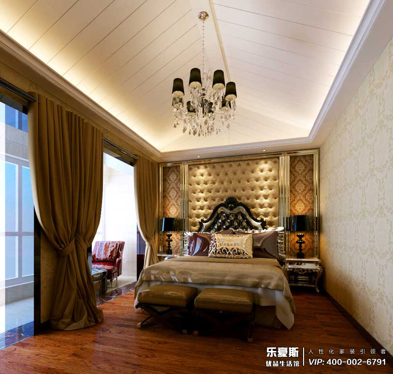 御河上院222平米躍層歐式風(fēng)格裝修效果圖