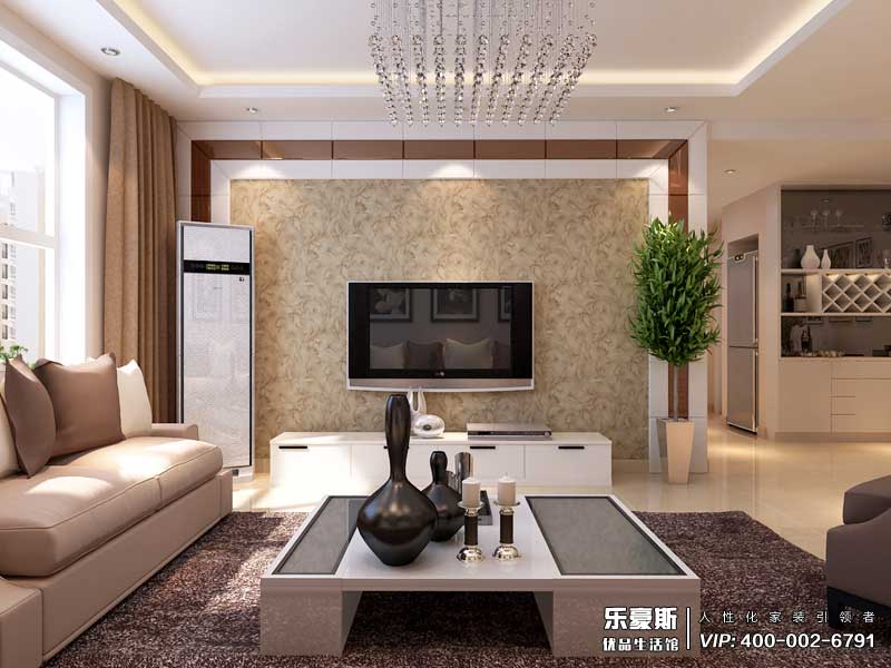 御河上院120平米現(xiàn)代風格裝修效果圖