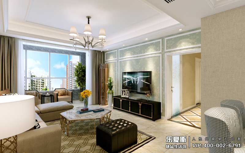 潤德天悅城現(xiàn)代簡(jiǎn)約風(fēng)格裝修效果圖