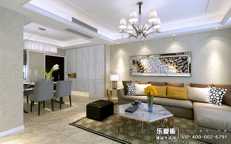 潤德天悅城現(xiàn)代簡(jiǎn)約風(fēng)格裝修效果圖