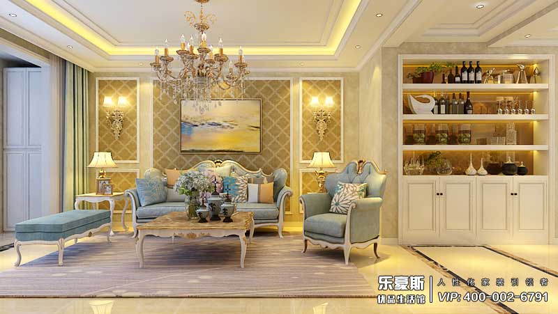 天山熙湖歐式風(fēng)格裝修效果圖