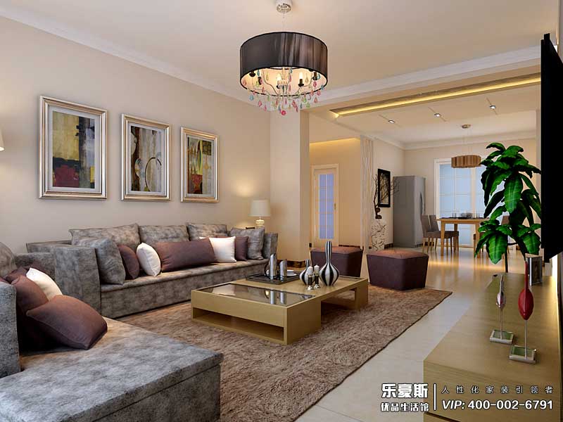 匯君城現(xiàn)代簡約風格裝修效果圖