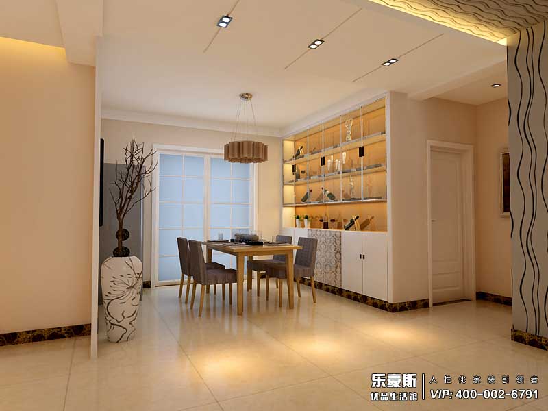 匯君城現(xiàn)代簡約風格裝修效果圖