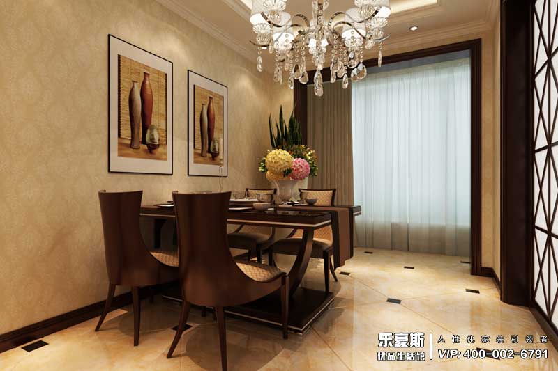 藍(lán)山國際三室兩廳裝修效果圖