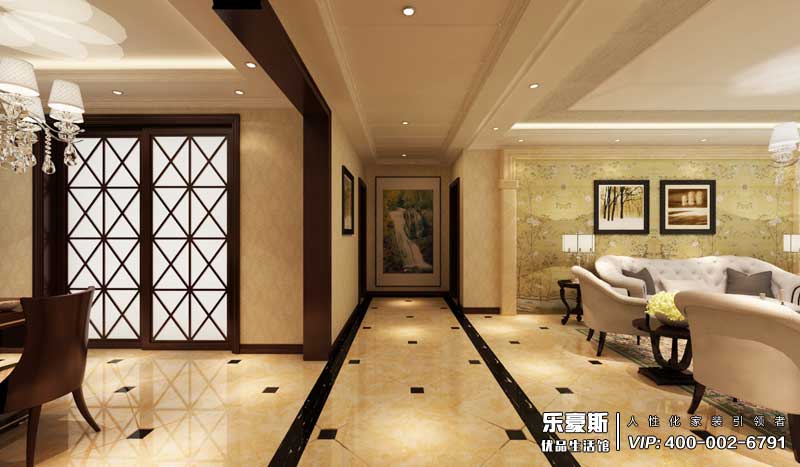 藍(lán)山國際三室兩廳裝修效果圖