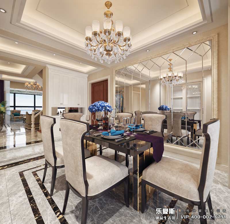 北城國際300平米歐式風格別墅裝修效果圖