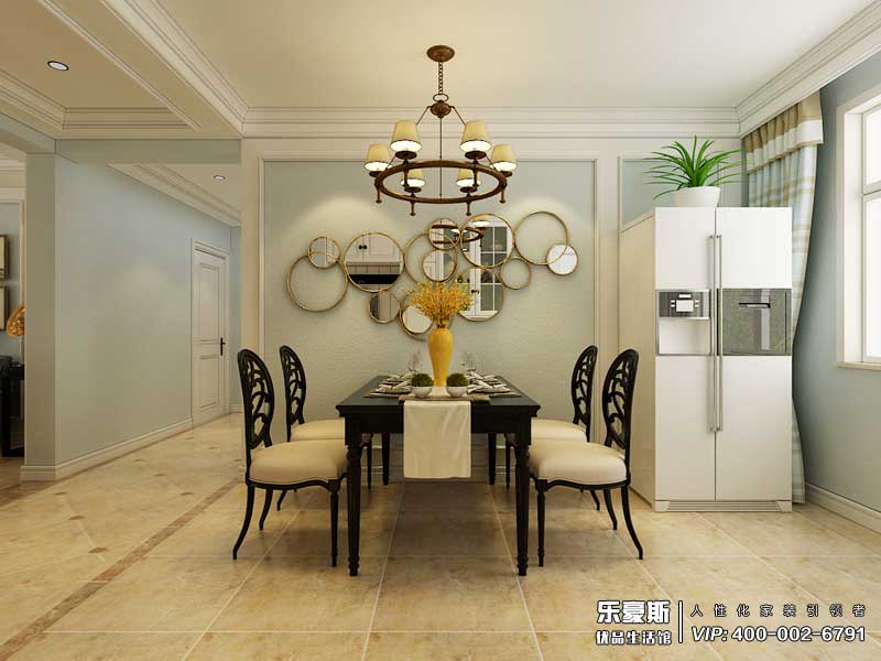 瀚唐三期美式風格裝修效果圖