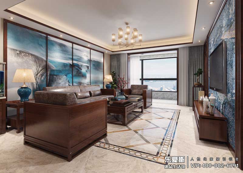 想象國際新中式風(fēng)格裝修效果圖