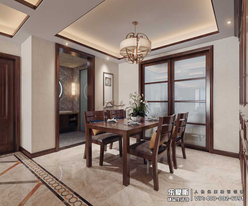 想象國際新中式風(fēng)格裝修效果圖