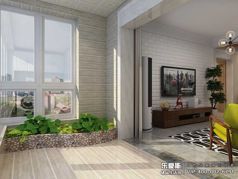 林蔭大院北歐風(fēng)格裝修設(shè)計(jì)效果圖