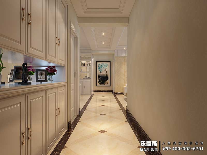 國(guó)仕山139平米三室兩廳現(xiàn)代風(fēng)格裝修效果圖