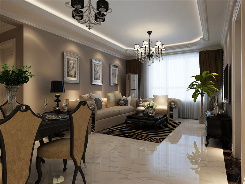 眾美小區(qū)/現(xiàn)代簡約/95㎡/兩室兩廳