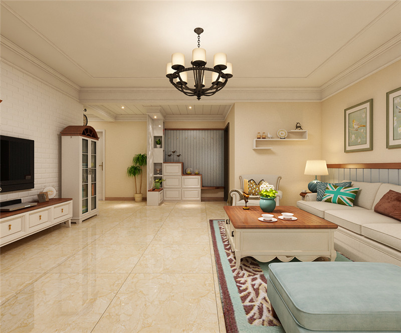 翰林觀天下/簡(jiǎn)約現(xiàn)代/96㎡/兩室兩廳