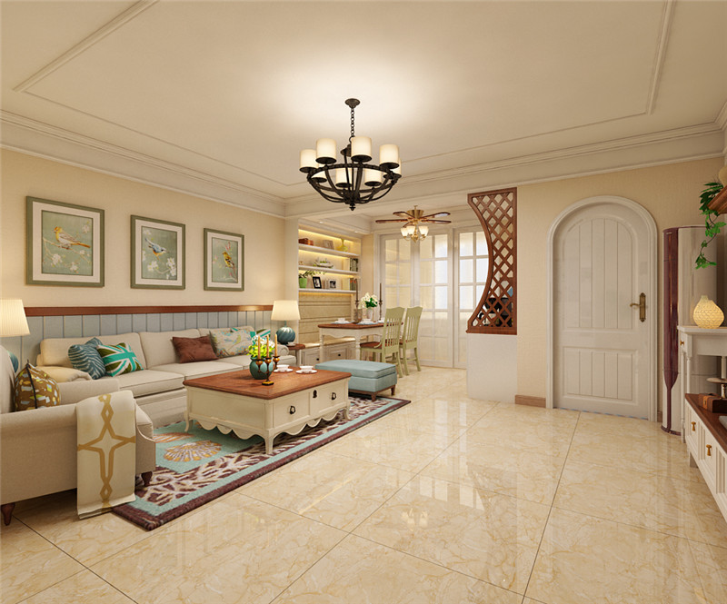 翰林觀天下/簡(jiǎn)約現(xiàn)代/96㎡/兩室兩廳