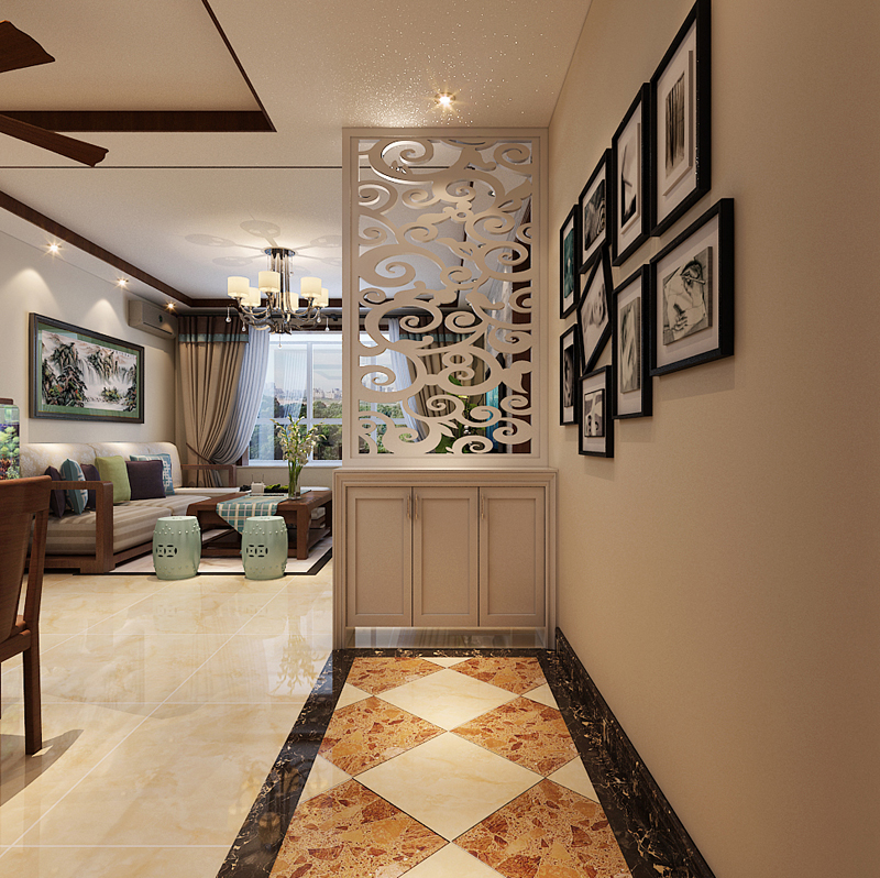 瀚唐136㎡四室兩廳簡(jiǎn)中式