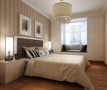 保利e區(qū)97平米兩室現(xiàn)代簡約