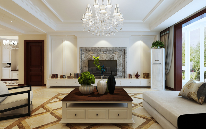 萬信花園220平米四室兩廳現(xiàn)代簡約