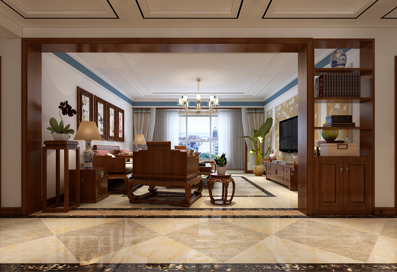 天海譽(yù)天下/200平米/新中式