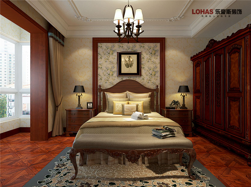 陽(yáng)光東尚400平米美式裝修