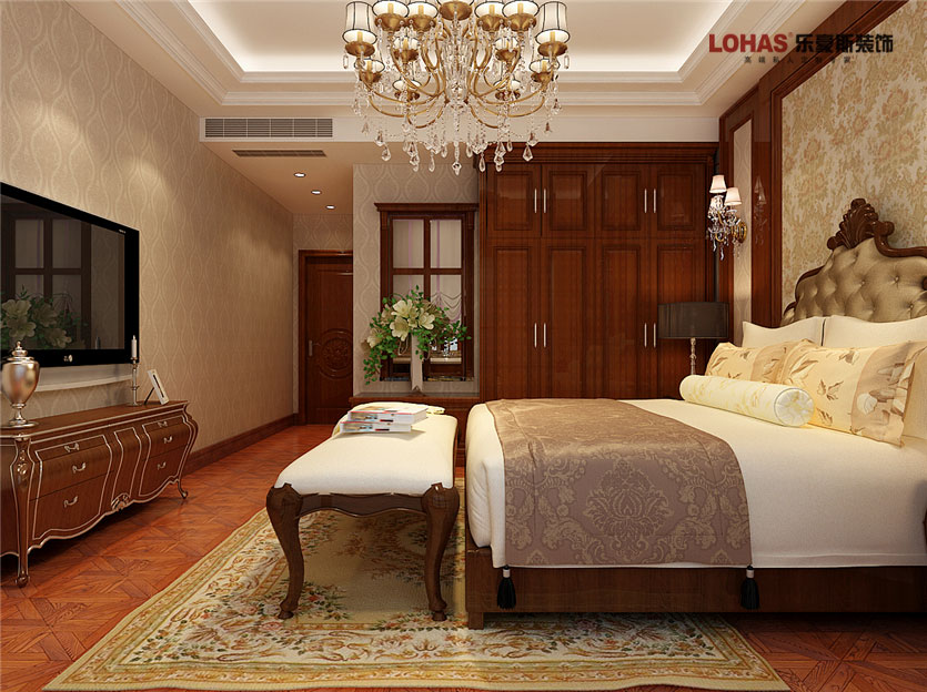 陽(yáng)光東尚400平米美式裝修