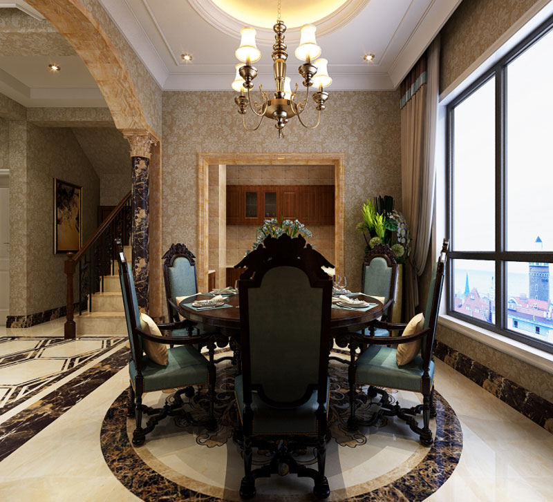 碧桂園/240平米別墅/美式新古典