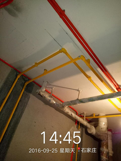 上善美居施工工地改水電