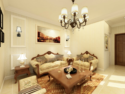 保利花園裝修效果圖