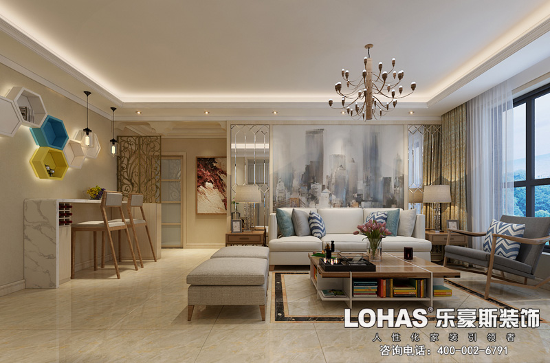 上和原著110二室一廳一衛(wèi)簡(jiǎn)約風(fēng)格