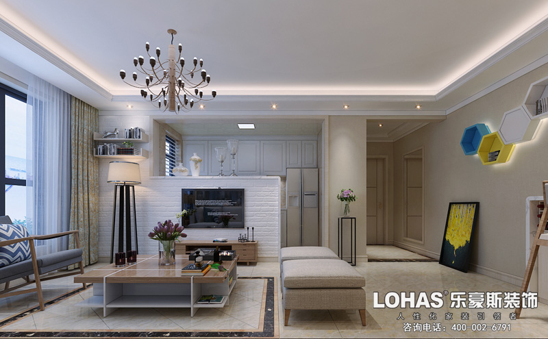 上和原著110二室一廳一衛(wèi)簡(jiǎn)約風(fēng)格