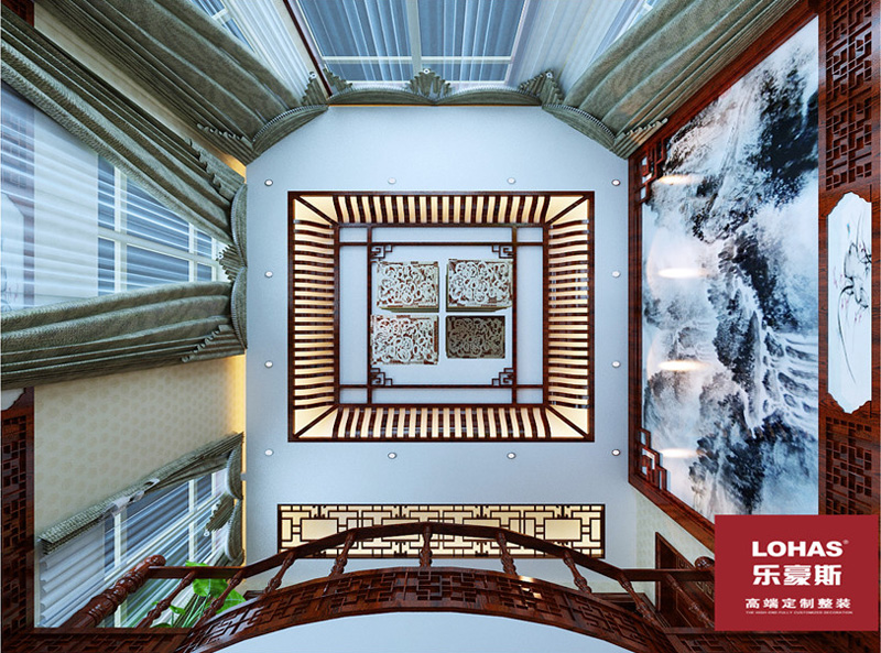 江南新城別墅 500平中式