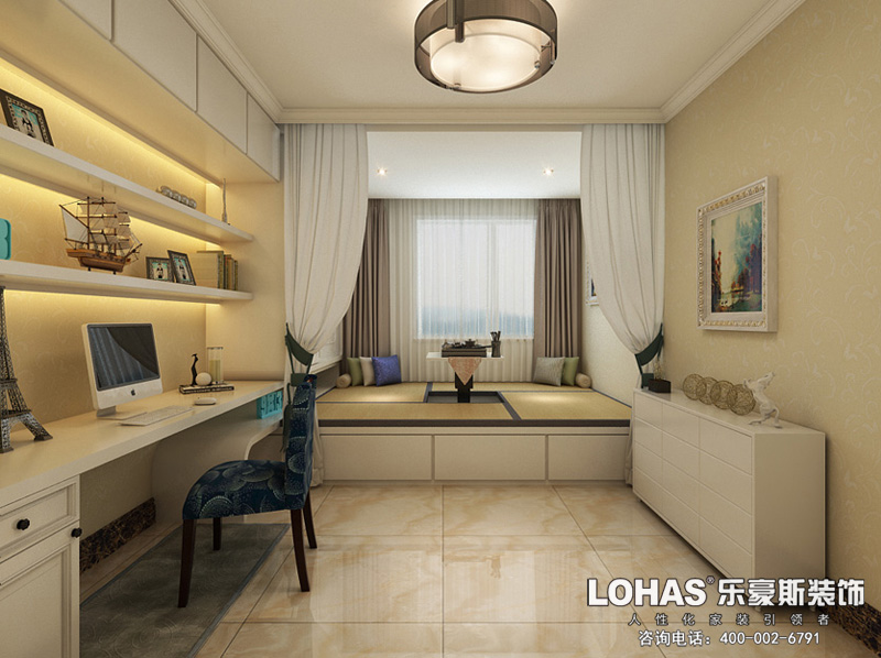 紅星國際137平米歐式效果圖