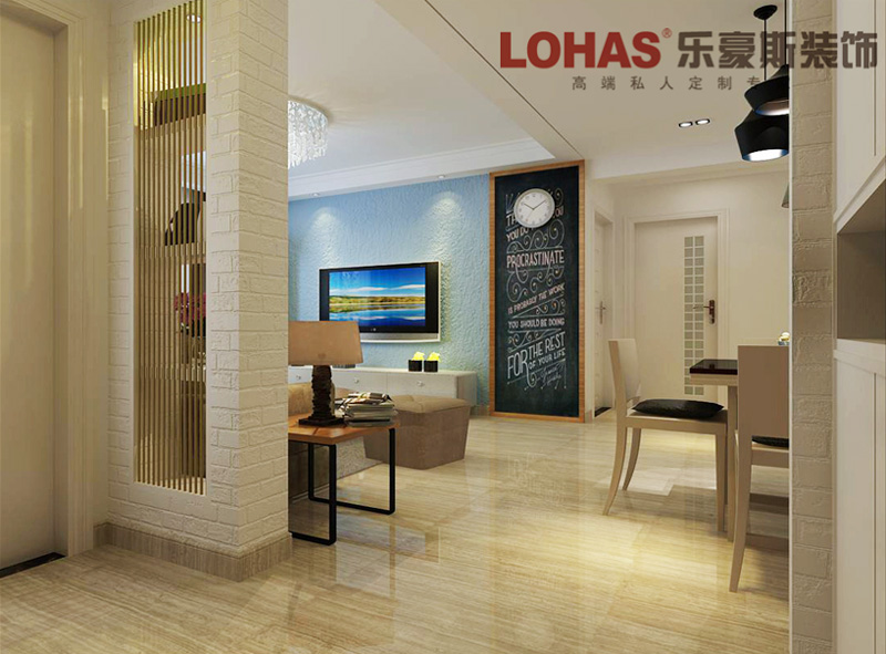 東風(fēng)小區(qū)三室兩廳裝修效果圖