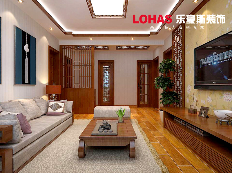 電業(yè)宿舍92平兩室兩廳簡(jiǎn)中風(fēng)格裝修效果圖